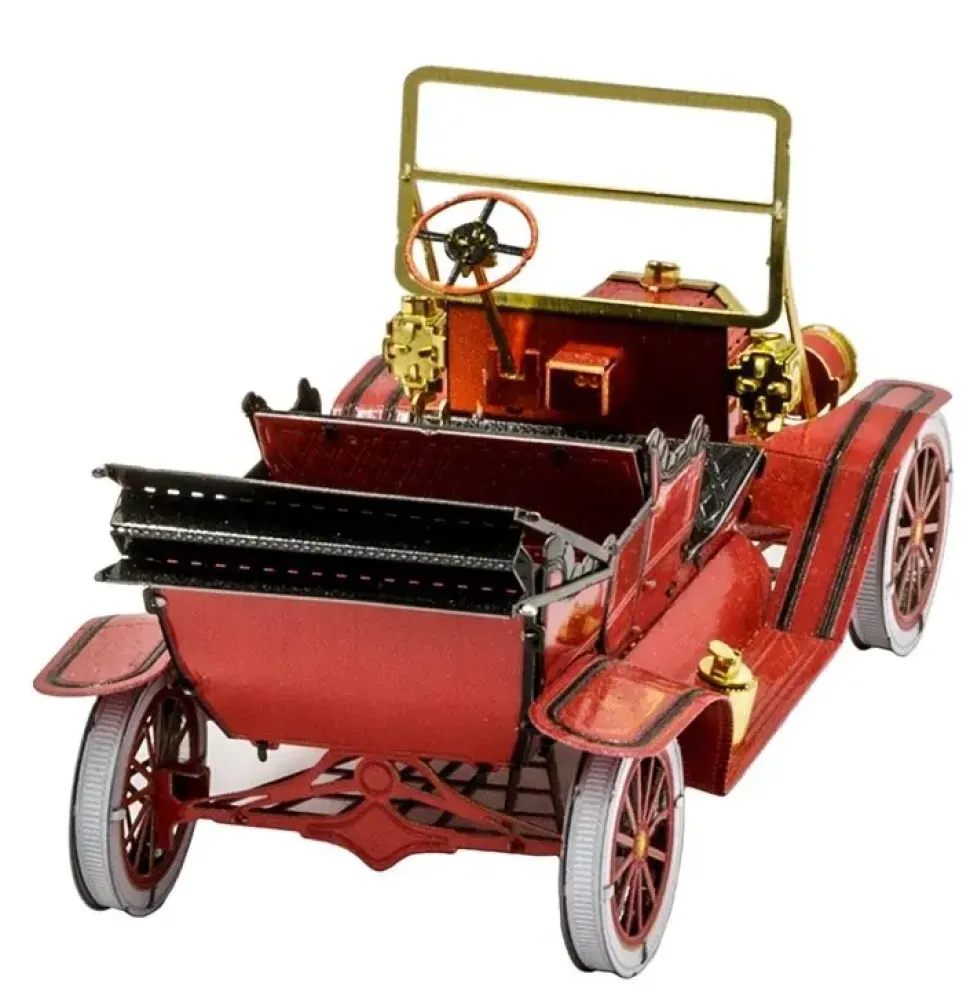 Puzzle Ford modelo T 1908 (膷ervený)