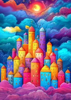 Puzzle Fortaleza das nuvens