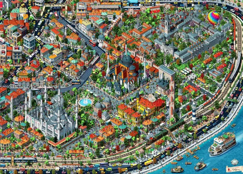 Puzzle Fractal Istambul