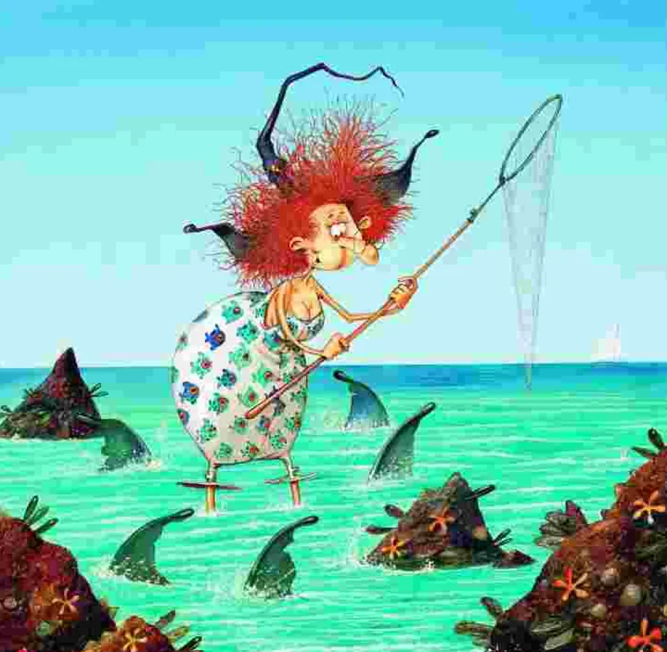 Puzzle François Ruyer: A Bruxa - O Peixe