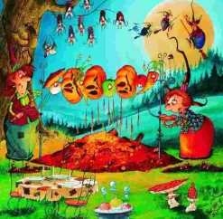 Puzzle François Ruyer: As abóboras da bruxa