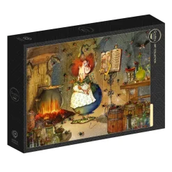 Puzzle François Ruyer: Bruxa - Na cozinha