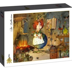 Puzzle François Ruyer: Bruxa - Cozinha