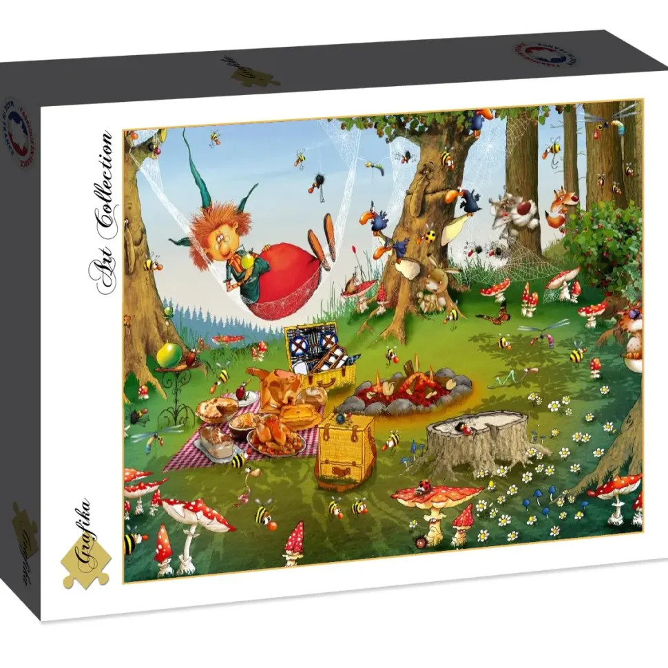 Puzzle François Ruyer: Piquenique da Bruxa