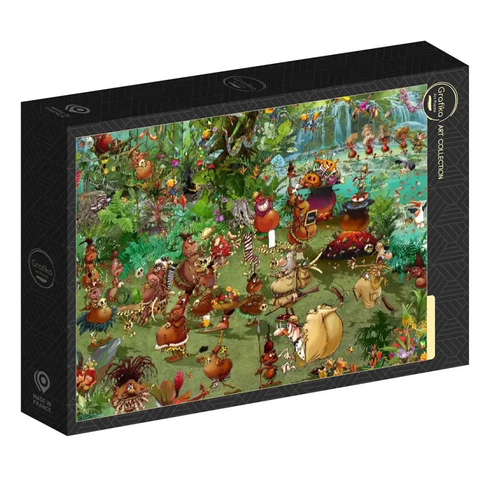 Puzzle François Ruyer: Safari Tribal