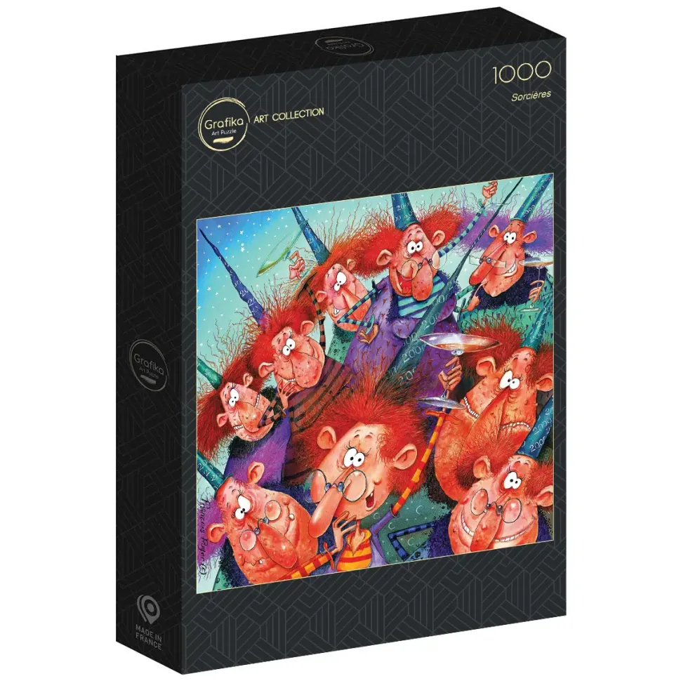 Puzzle François Ruyer: selfie das bruxas