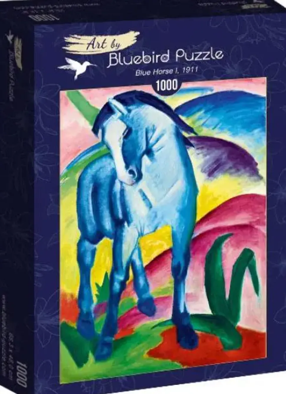Puzzle Franz Marc: Blue Horse I, 1911