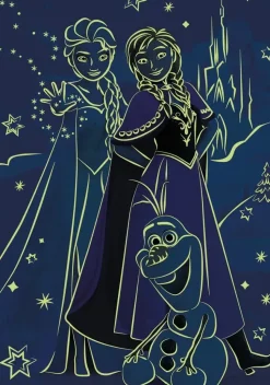 Puzzle Frozen: Irmãs Mágicas