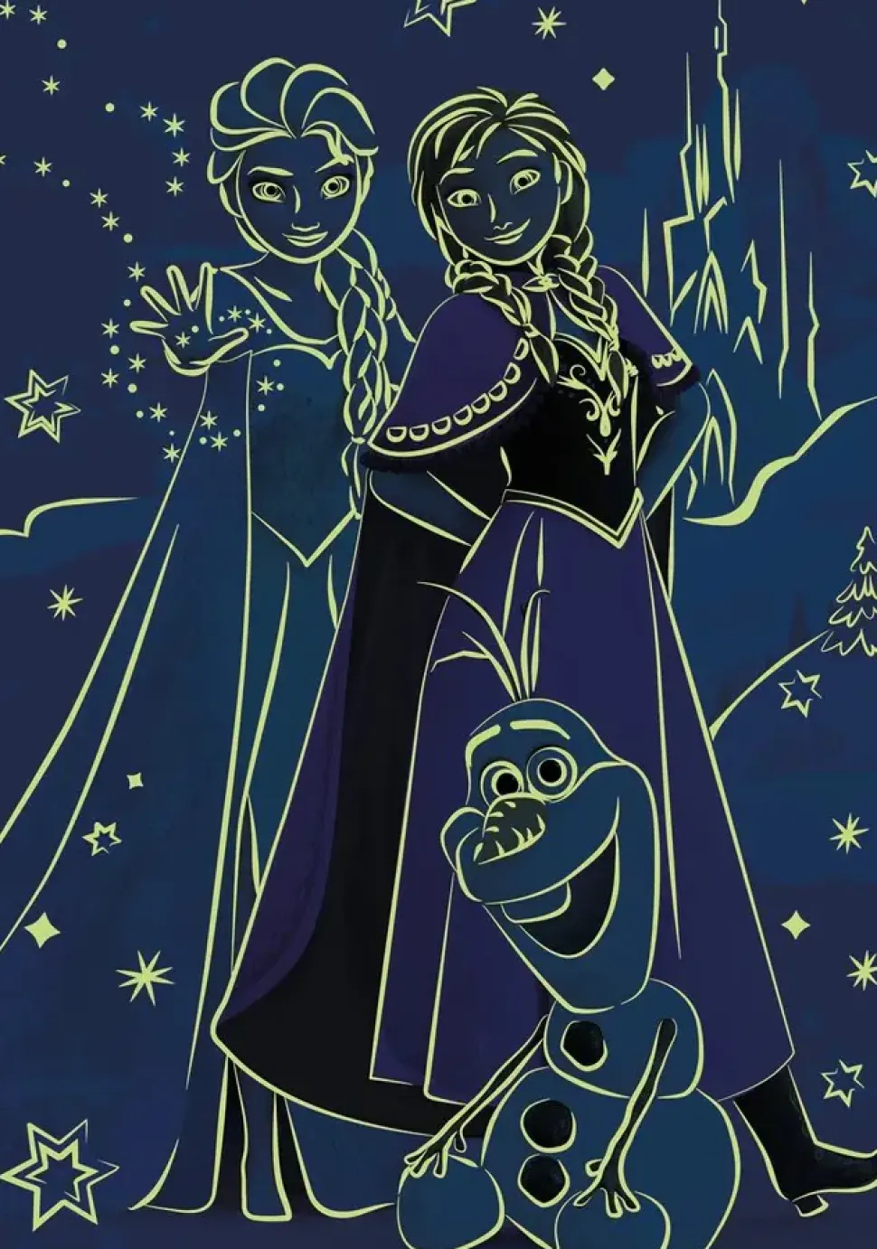 Puzzle Frozen: Irmãs Mágicas