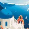 Puzzle Fuga para as Ilhas Gregas