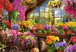 Puzzle Galpão de vasos