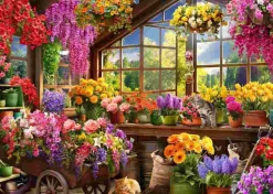 Puzzle Galpão de vasos