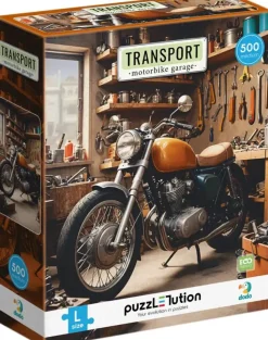 Puzzle Garagem de motos