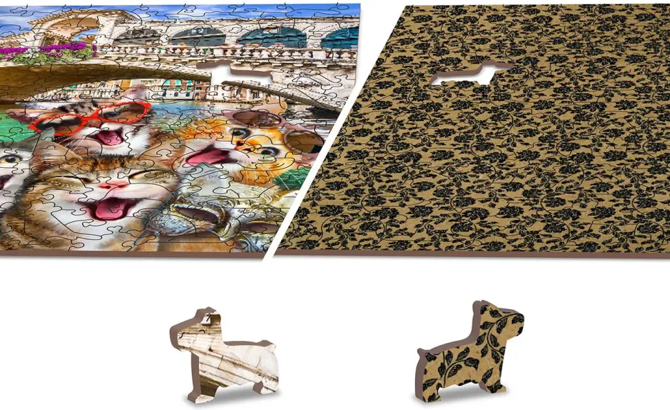 Puzzle Gatinhos em Veneza