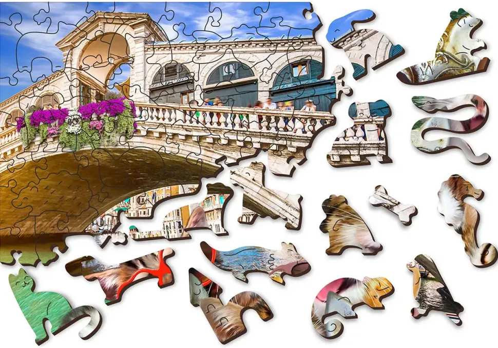Puzzle Gatinhos em Veneza