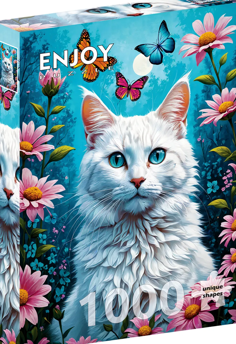 Puzzle Gato branco