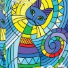 Puzzle Gato Ornamental