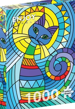 Puzzle Gato Ornamental