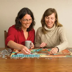 Puzzle Gatos com abóbora