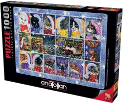 Puzzle Gatos de Natal