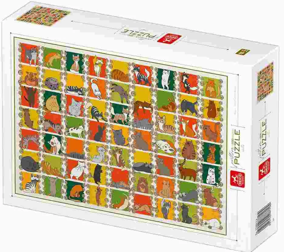 Puzzle Gatos Padrão