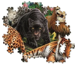 Puzzle Gatos selvagens
