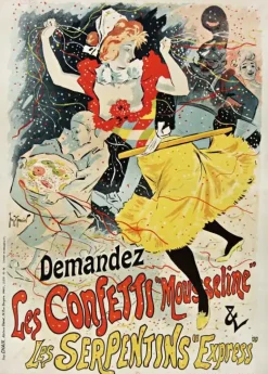 Puzzle Georges Meunier - Confettis e Serpentins, 1894