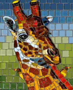 Puzzle Girafa Vitral