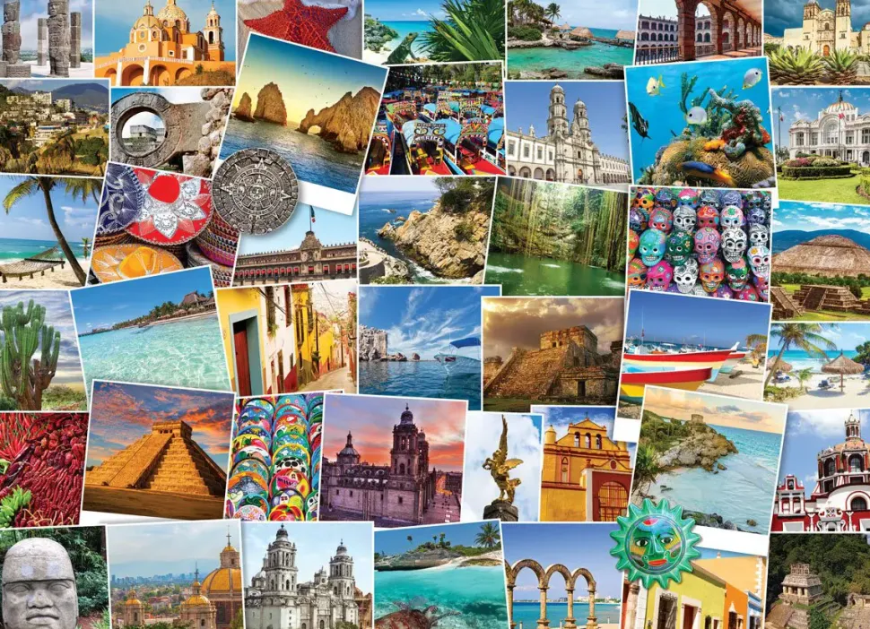 Puzzle Globetrotter Mexico