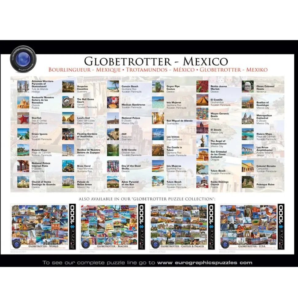 Puzzle Globetrotter Mexico