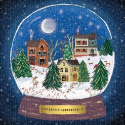 Puzzle Globo de neve de inverno