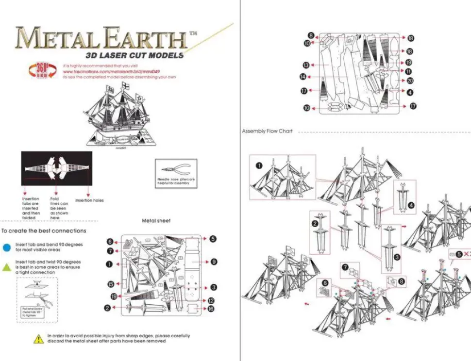 Puzzle Golden Hind 3D