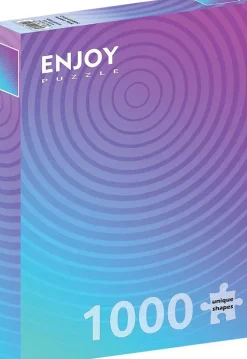 Puzzle Gradiente do círculo número três