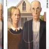 Puzzle Grant Wood - gótico americano