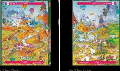 Puzzle Guillermo Mordillo: Idílio por the Field