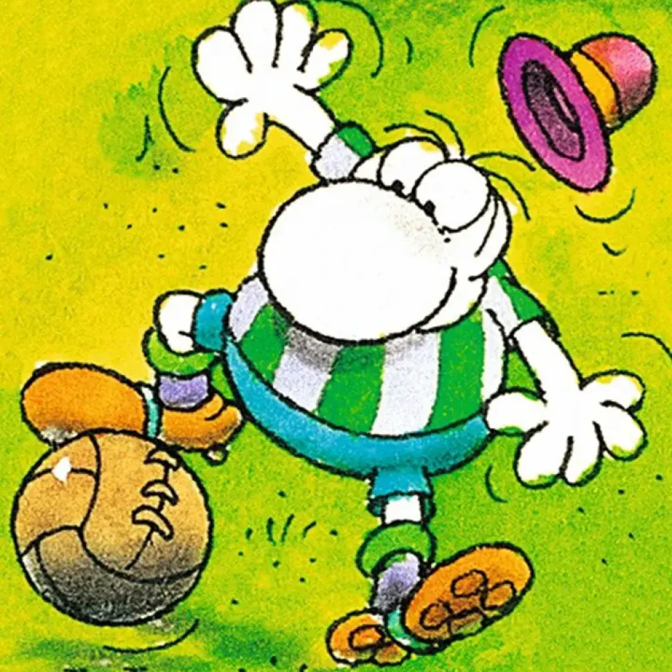 Puzzle Guillermo Mordillo: Crazy Football