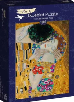 Puzzle Gustav Klimt: O Beijo (detalhe), 1908