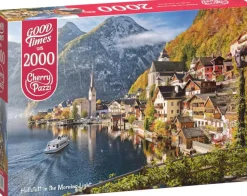 Puzzle Hallstatt à luz da manhã