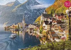 Puzzle Hallstatt à luz da manhã