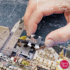 Puzzle Hallstatt à luz da manhã