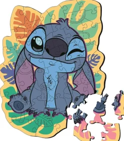 Puzzle Happy Stitch de madeira