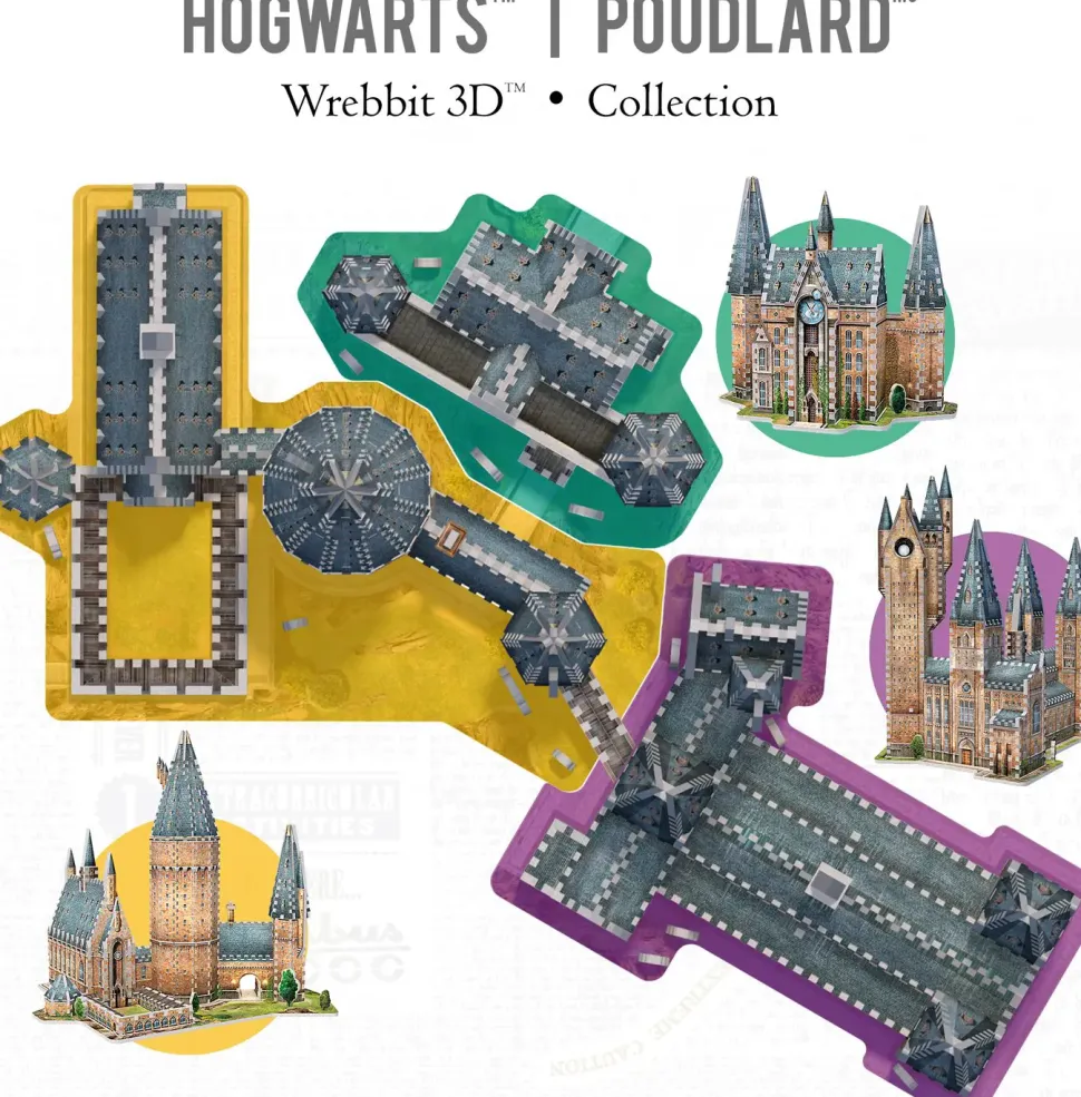 Puzzle Harry Potter: Hogwarts, Torre Astronômica 3D