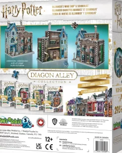 Puzzle Harry Potter: loja de varinhas de Olliwanders e Scribbulus