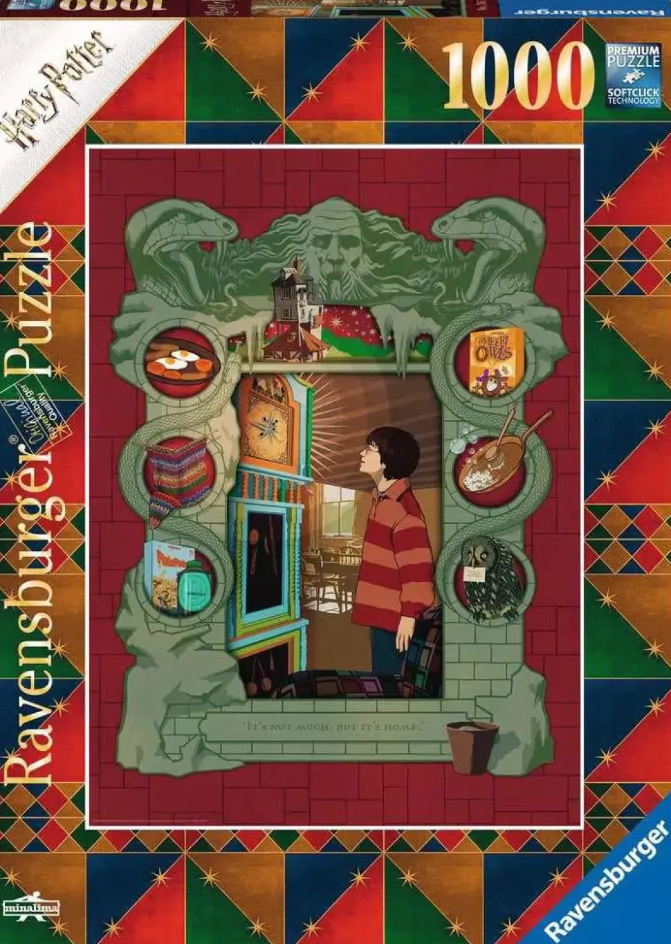 Puzzle Harry Potter na família Weasley