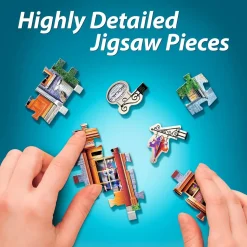 Puzzle Harry Potter: O Mágico Weasleys de Wheezes e Profeta Diário