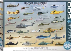Puzzle Helicóptero Militar