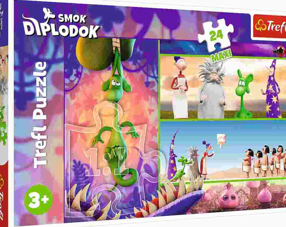 Puzzle Hokus pokus Diplodokus 24 maxi