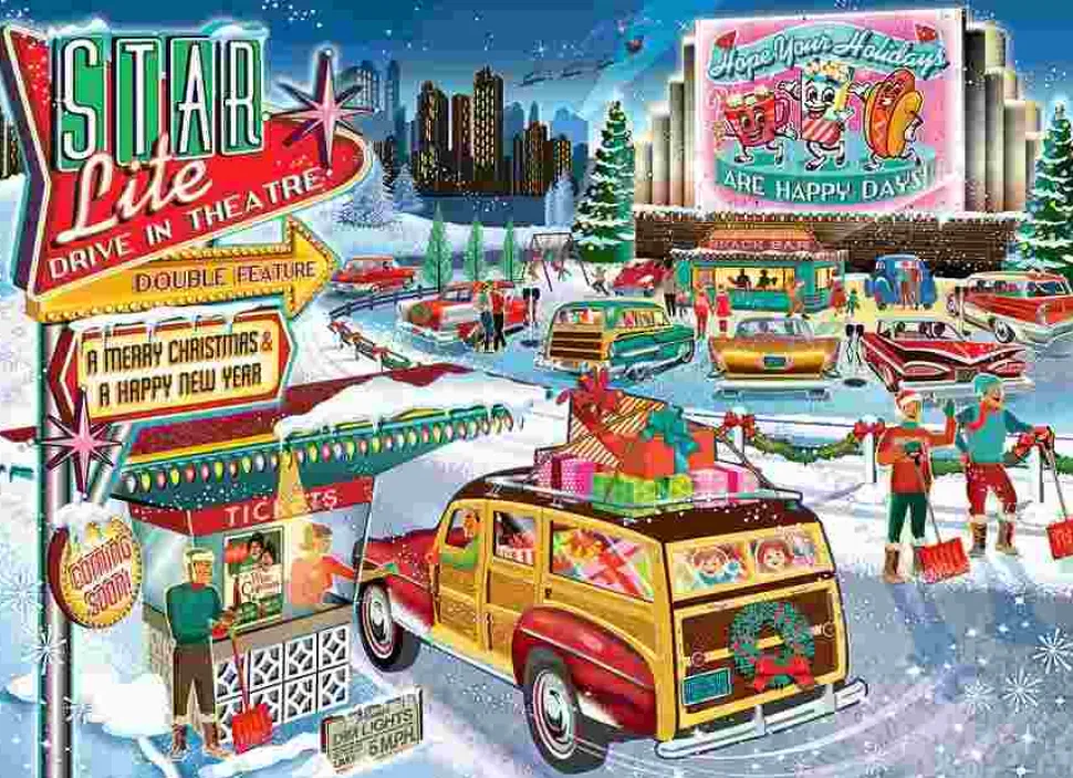Puzzle Holiday Drive In