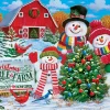 Puzzle Holiday Tree Farm