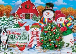 Puzzle Holiday Tree Farm